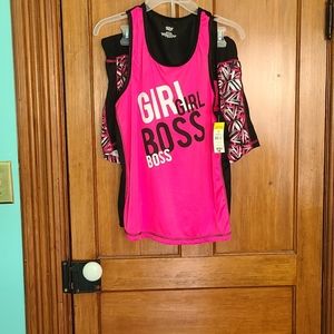 2 Piece set- Woman's Zone Pro Tank & Short‎ Set